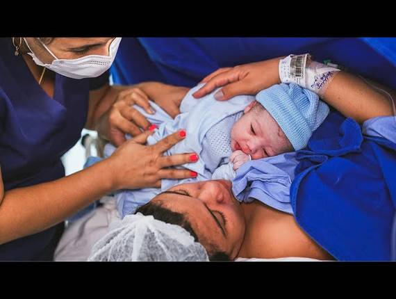 Parto Cesárea de Nascimento Gabriel 