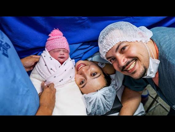 Parto Cesárea de Nascimento Maria Clara