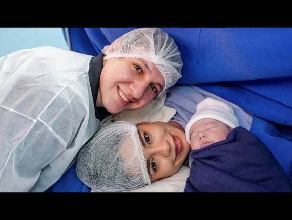 Parto Cesárea de Nascimento Anthony