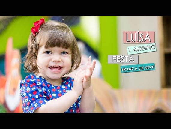 Videos de Festa Branca de Neve | Luísa 1 ano