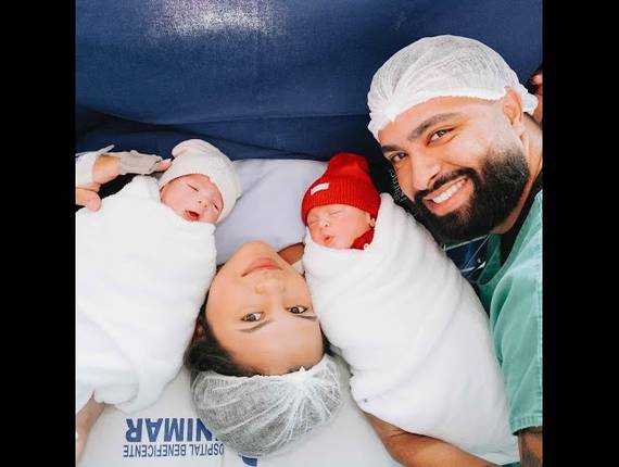 Parto Cesárea de Nascimento Maria Júlia e Miguel