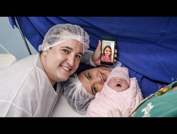 Parto Cesárea de Nascimento Rayara