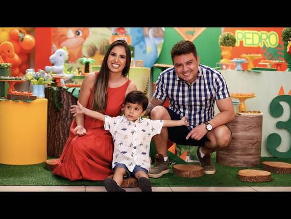 Aniversário Infantil de 3 Anos Pedro