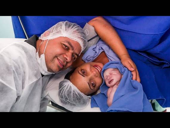 Parto Cesárea de Nascimento Lorenzo Davi 