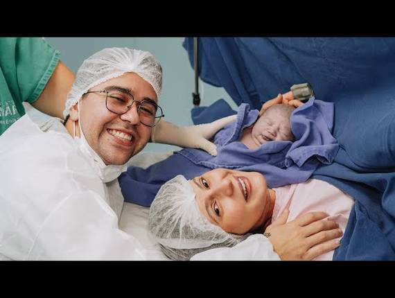 Parto Cesárea de Nascimento Mavie