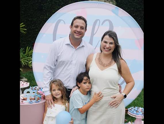 Chá de Bebê / Revelação de Cha Revelação Daniele Manchini