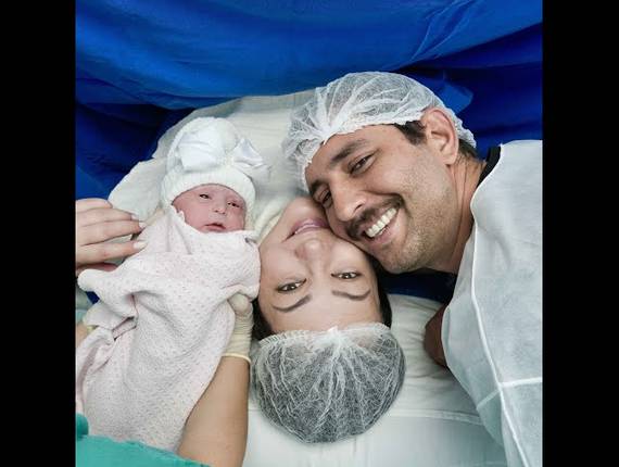 Parto Cesárea de Nascimento Alice Yumi