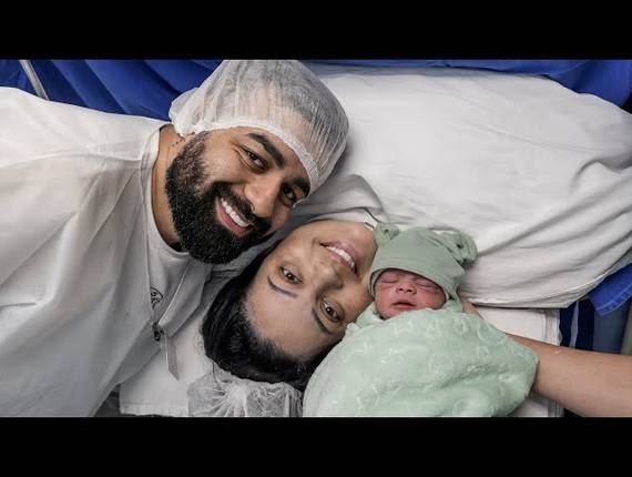 Parto Cesárea de Nascimento Ravi 