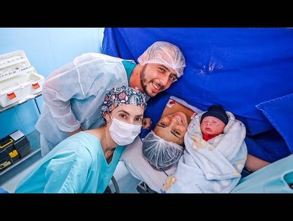 Parto Cesárea de Nascimento Miguel Felipe