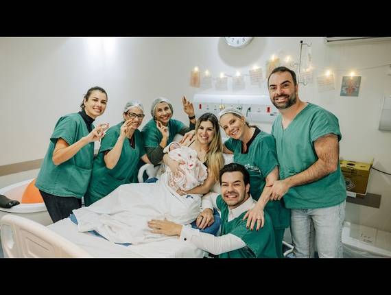Parto Normal de Nascimento Maria Helena