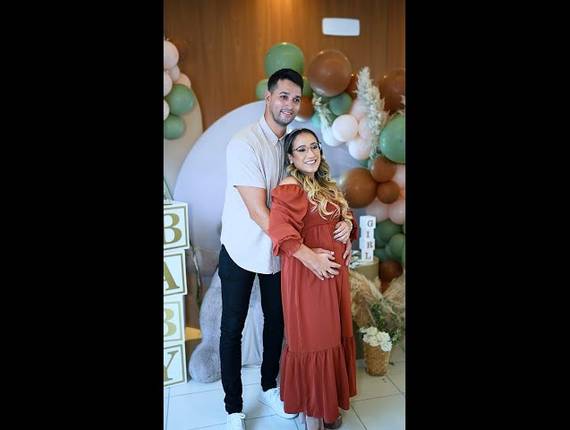 Chá de Bebê / Revelação de Chá Revelação Thomas