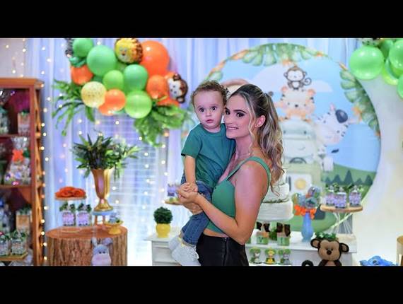 Aniversário Infantil de 1 Aninho Davi