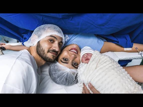 Parto Cesárea de Nascimento Maite