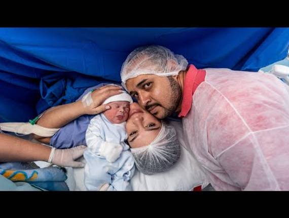 Parto Cesárea de Nascimento Ravi