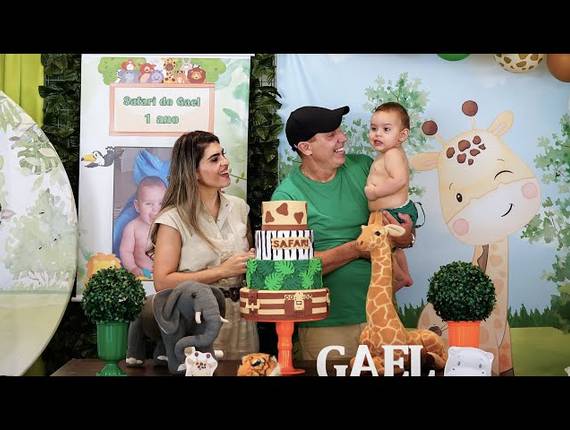 Aniversário Infantil de 1 Aninho Gael