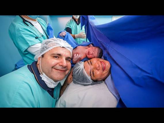 Parto Cesárea de Nascimento Cecília