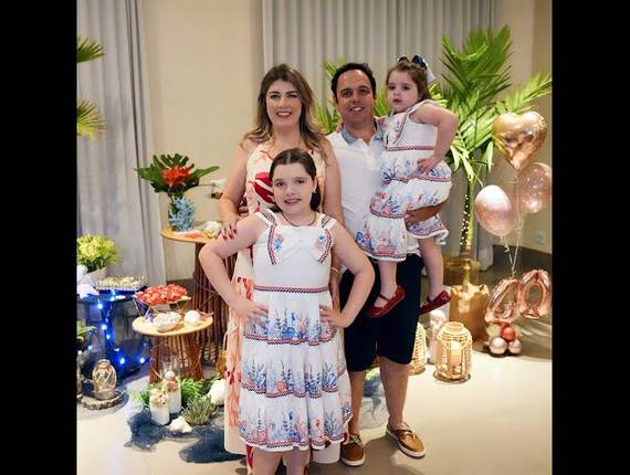 Aniversário Infantil de 40 Anos Aline