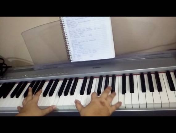 piano cover de Me espera  - Tiago Iorc e Sandy