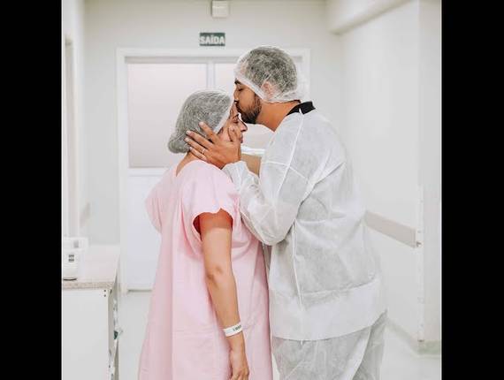 Parto Cesárea de Nascimento Cauã