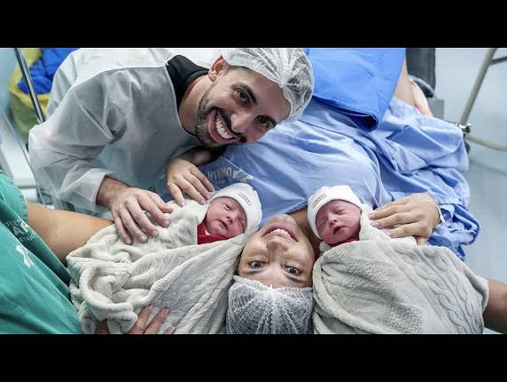 Parto Cesárea de Nascimento Maria e Luísa