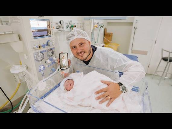 Parto Cesárea de Nascimento Marina