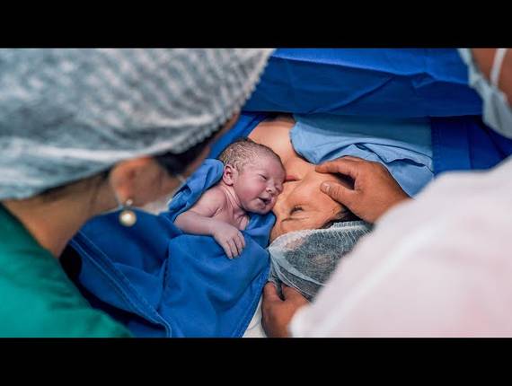 Parto Cesárea de Nascimento Cecília (Marisa Peron)