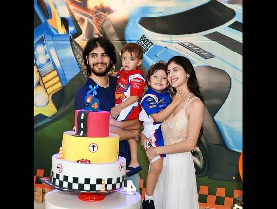 Aniversário Infantil de 4 Anos Henry e 2 Anos Joey