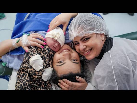 Parto Cesárea de Nascimento Cecília