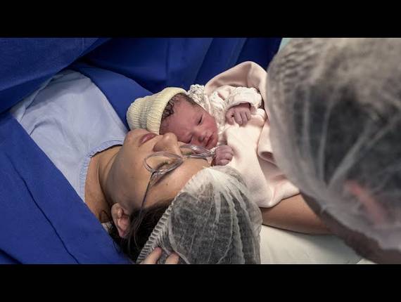 Parto Cesárea de Nascimento Gabriela