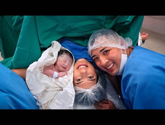 Parto Cesárea de Nascimento Maria Luiza