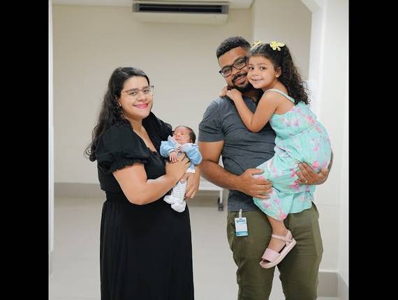 Parto Cesárea de Nascimento Samuel 