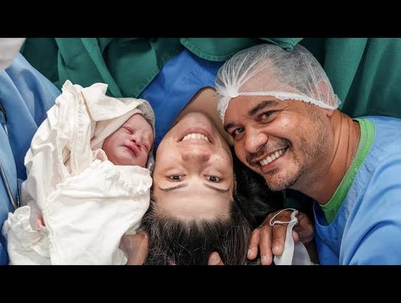 Parto Cesárea de Nascimento Anthony