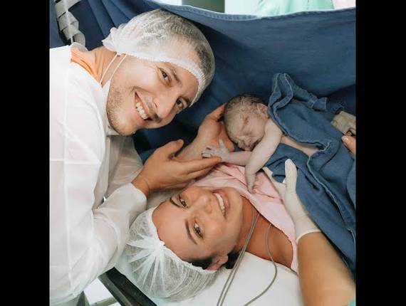 Parto Cesárea de Nascimento Ian