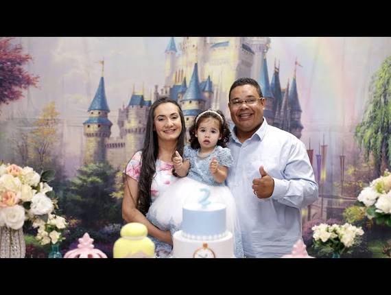 Aniversário Infantil de 2 Anos Angelina