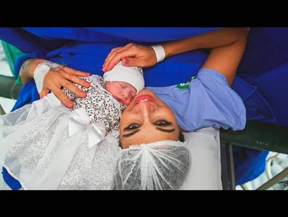 Parto Cesárea de Nascimento Isabela