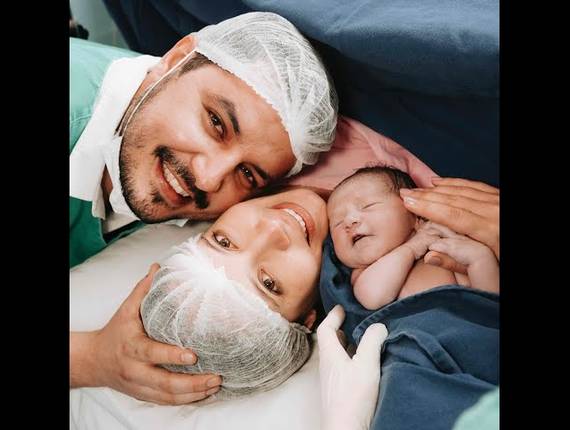 Parto Cesárea de Nascimento Luísa