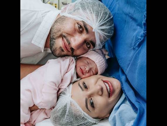 Parto Cesárea de Nascimento Maria Valentina 