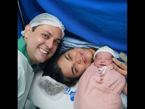 Parto Cesárea de Nascimento Maria Clara