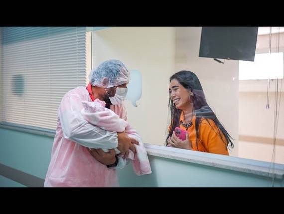 Parto Cesárea de Nascimento Antônia 