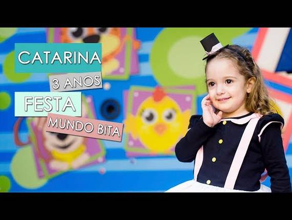 Videos de Catarina - 3 anos  - Buffet Vip Kids - Brooklin - SP