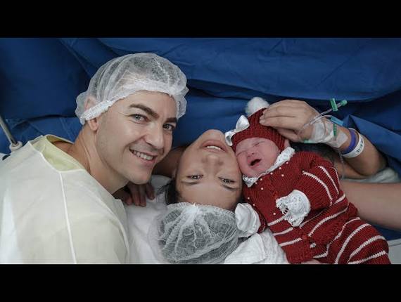 Parto Cesárea de Nascimento Manuela