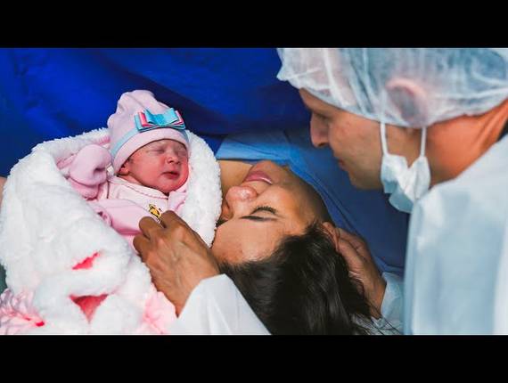 Parto Cesárea de Nascimento Maitê Helena