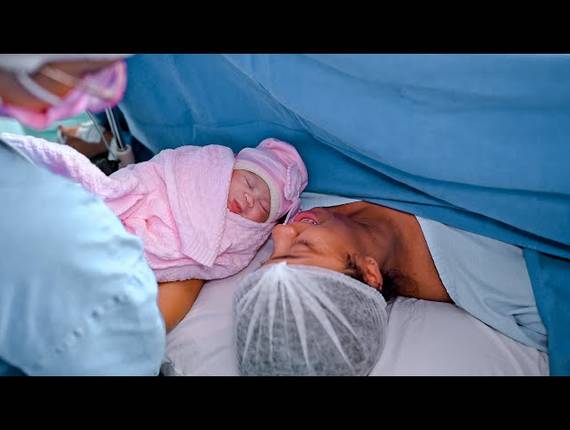 Parto Cesárea de Nascimento Maria Catarina