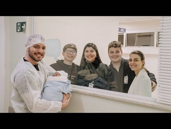 Parto Normal de Nascimento Caio