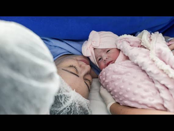 Parto Cesárea de Nascimento Elisa