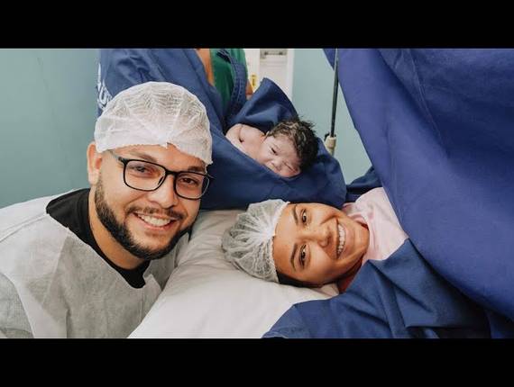 Parto Cesárea de Nascimento Maria Livia