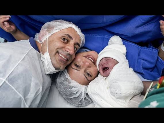 Parto Cesárea de Nascimento Caio César 