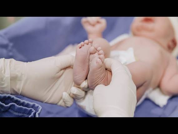 Parto Cesárea de Nascimento Julia