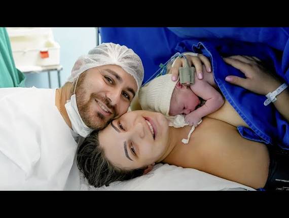 Parto Cesárea de Nascimento Luísa