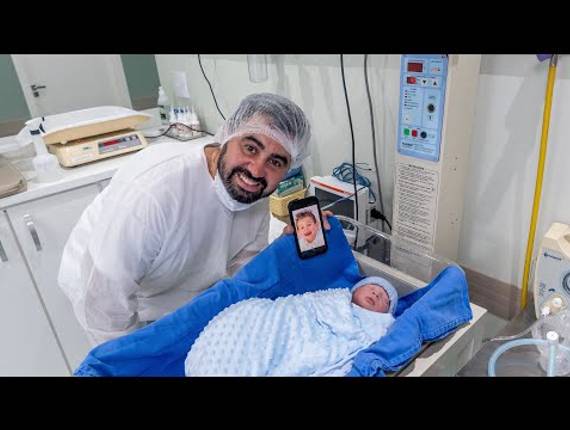 Parto Cesárea de Nascimento Leonardo